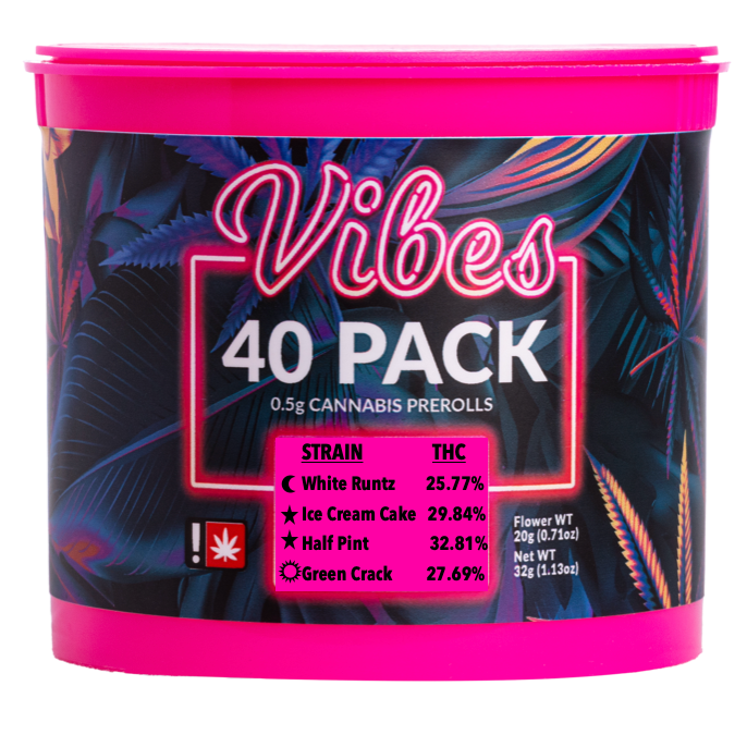 Vibes Wholesale: 31 Pineapples / Grape Head / Sour Diesel / Super Bad