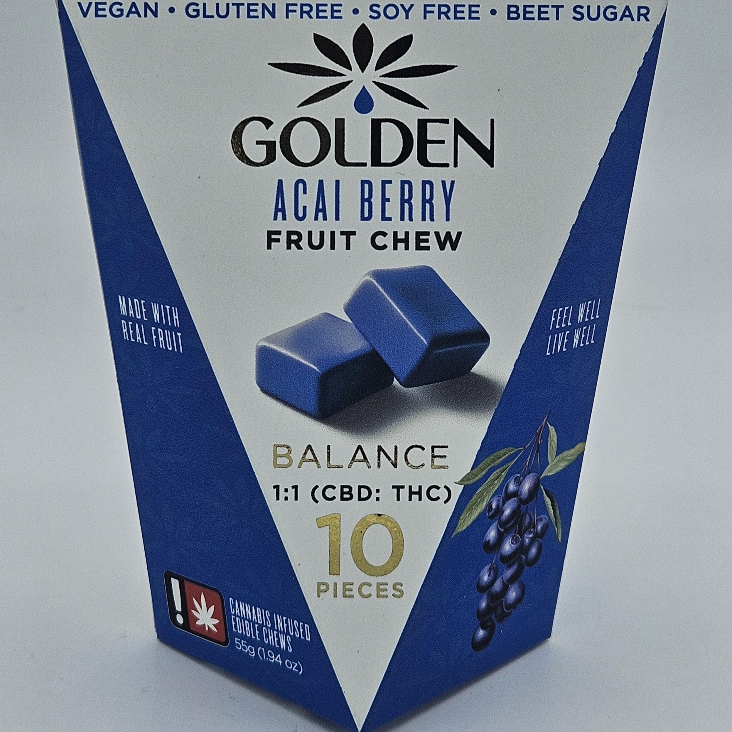 Golden: Fruit Chew - Acai Berry