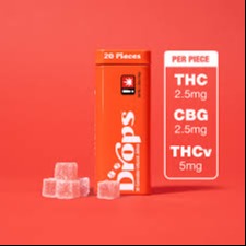Drops: 20 Piece - Pure Energy - Strawberry
