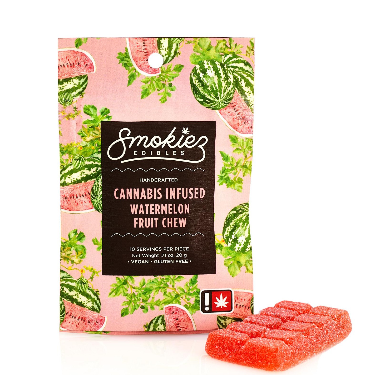 Smokiez Edibles: Fruit Chews - - Sour Watermelon