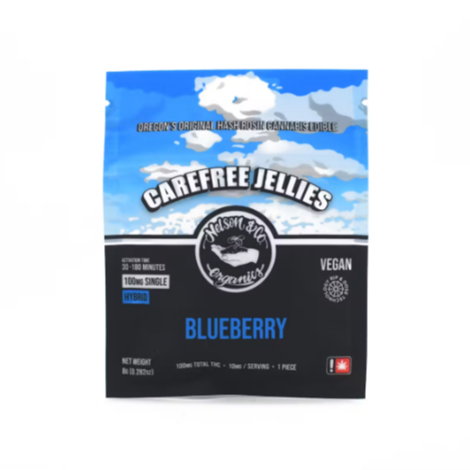 Nelson and Company Organics: Carefree Single Blueberry