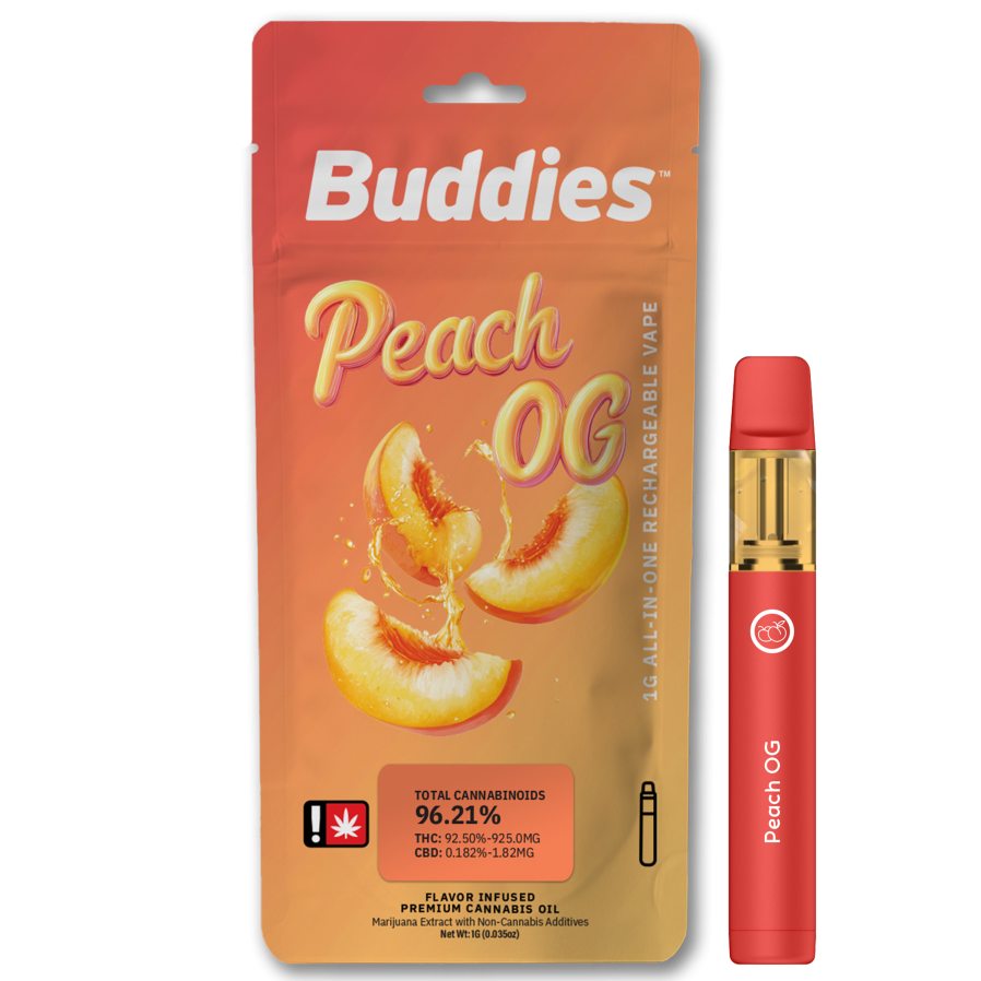 Buddies Brand: Peach OG