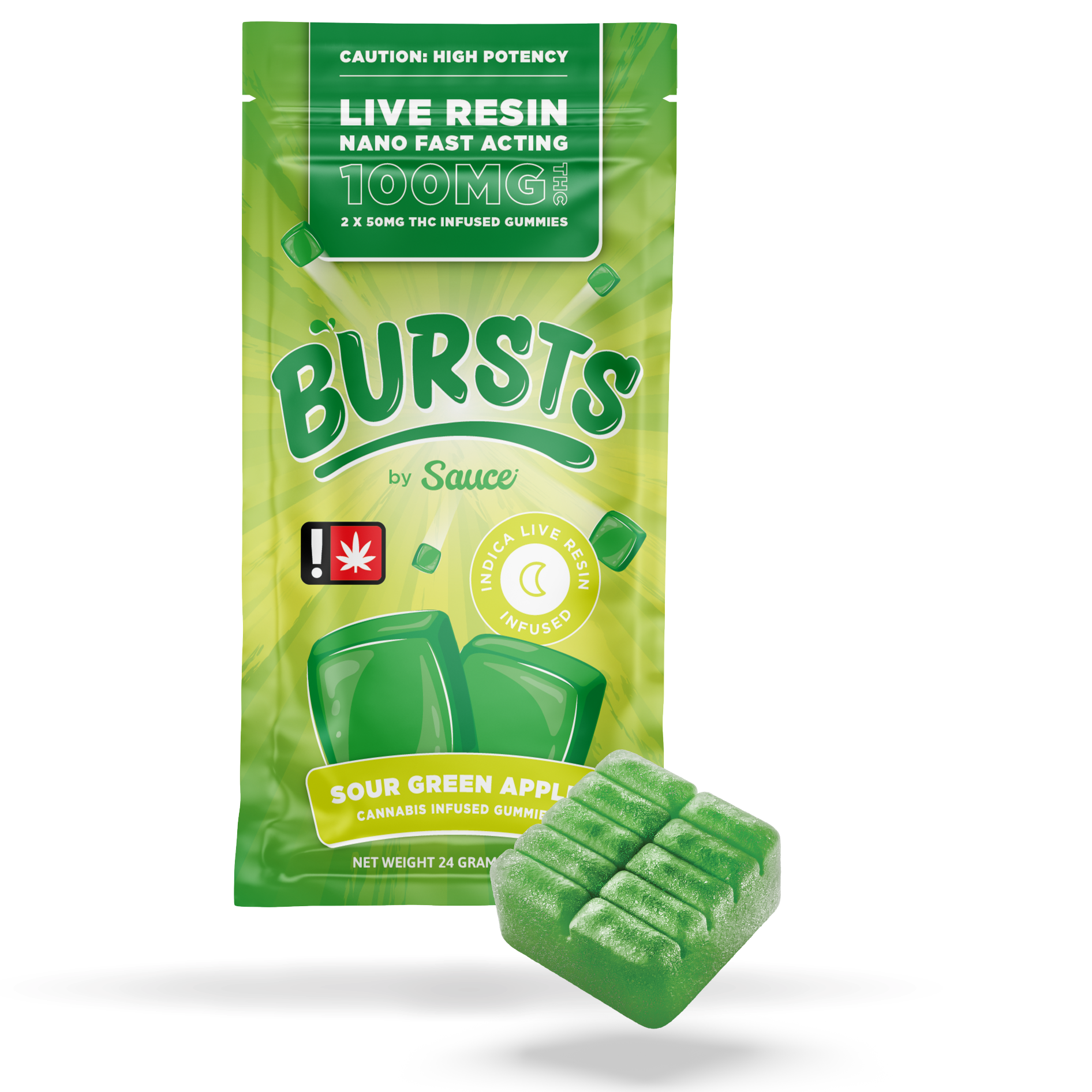 Sauce: > Bursts > Sour Green Apple >