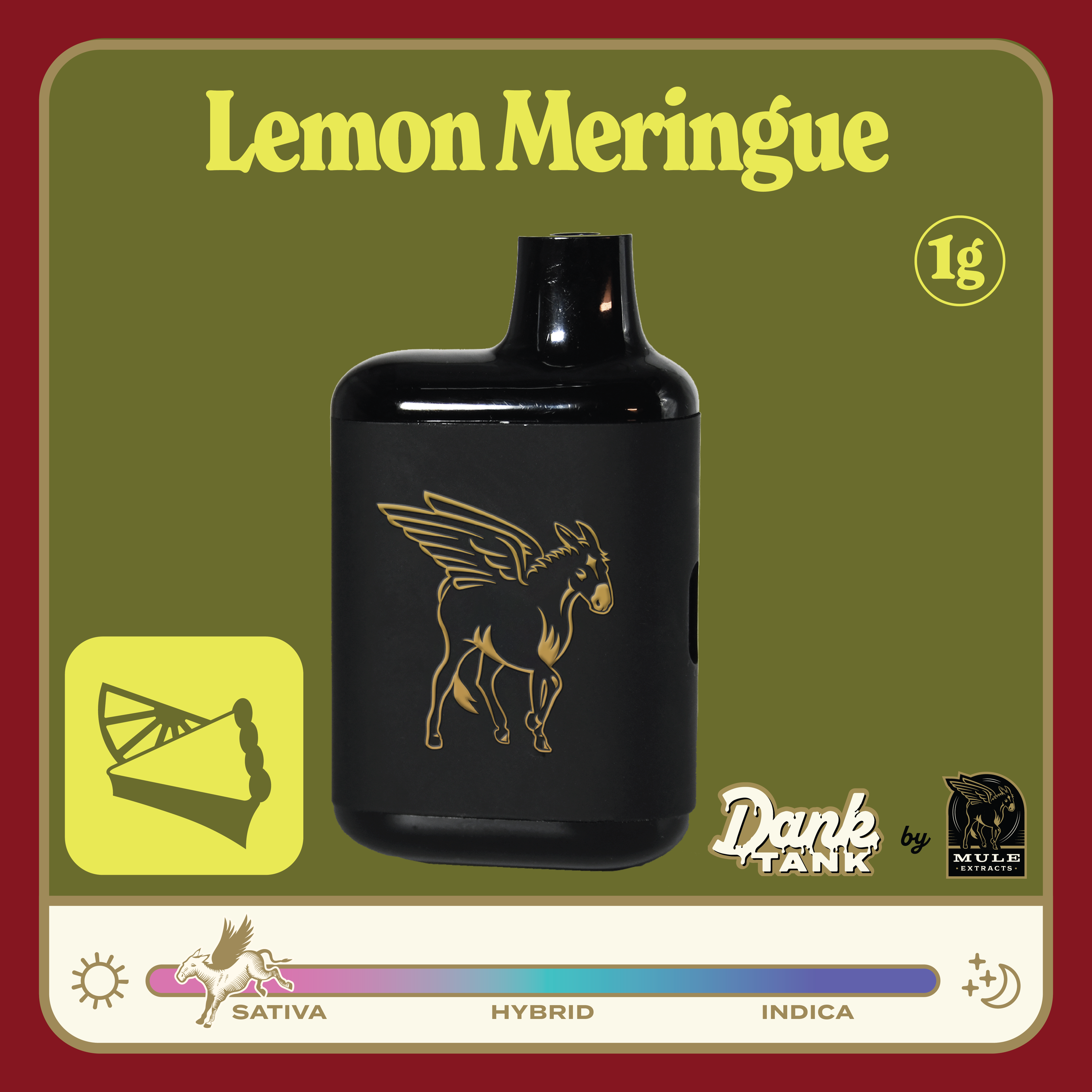 Mule Extracts: Pure Dank Tank - Lemon Meringue