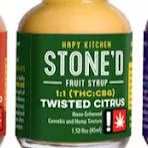 Hapy Kitchen: Stone D Fruit Syrup- Twisted Citrus
