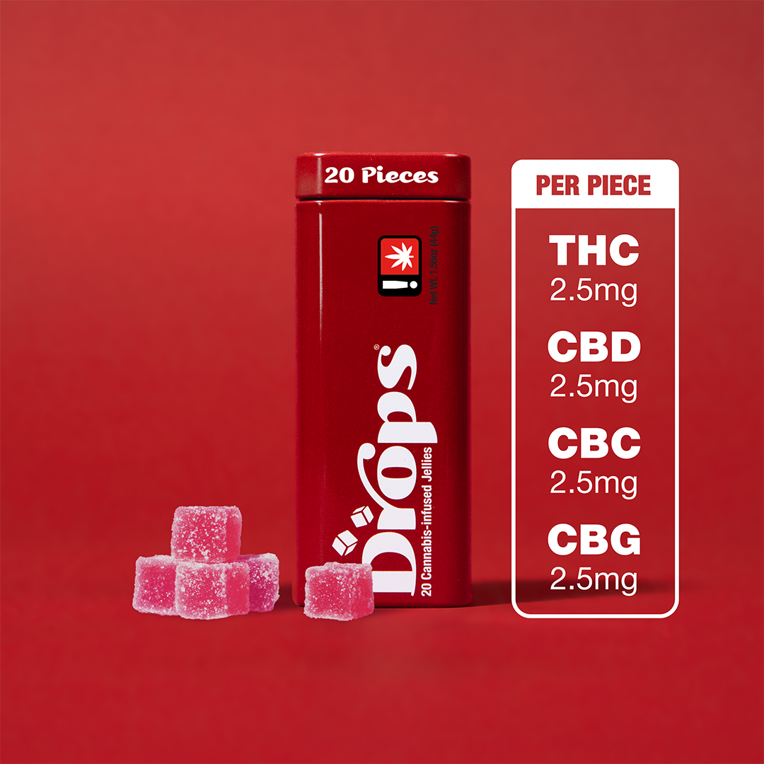 Drops: > 20pc Jellies > > - > Focused Energy > Cranberry