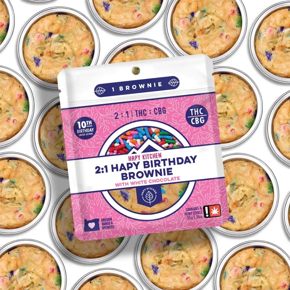 Hapy Kitchen: Hapy Birthday Brownie