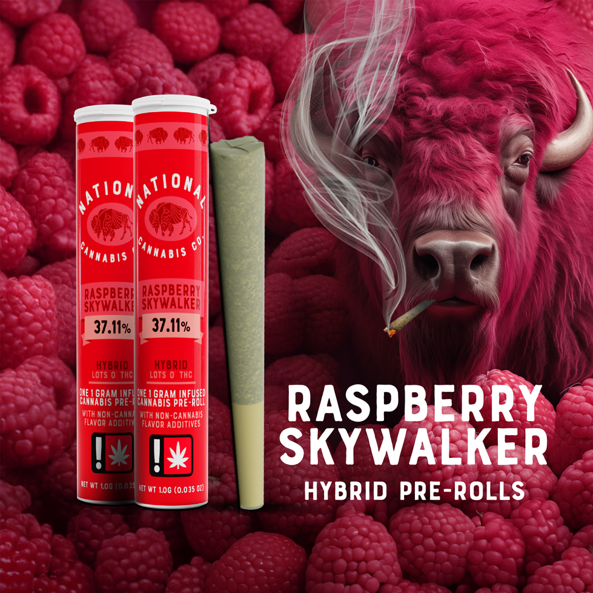 National Cannabis Company: Raspberry Skywalker