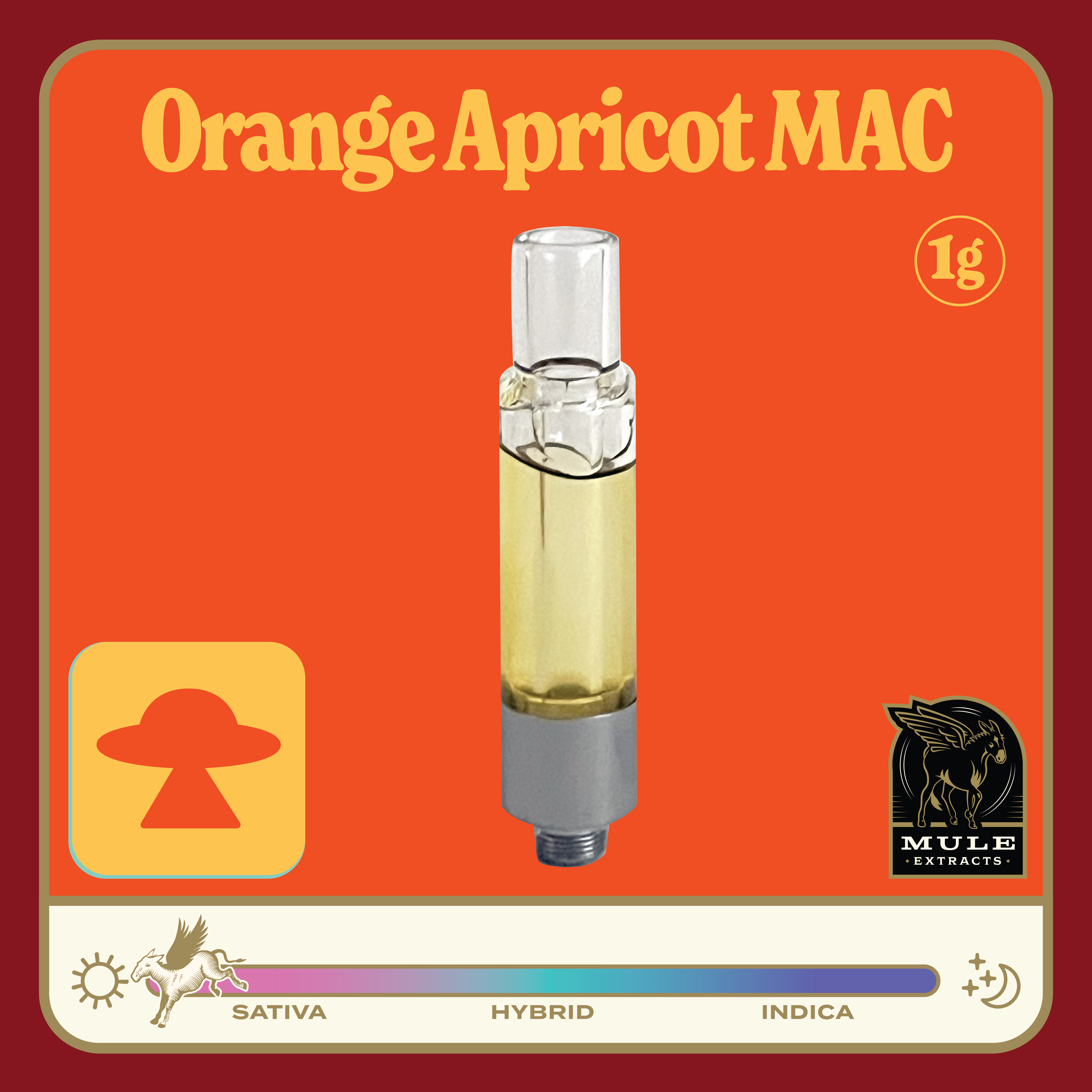 Mule Extracts: Orange Apricot MAC