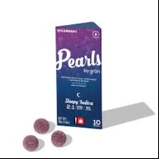 Grön: Pearls - Wildberry Sleepy