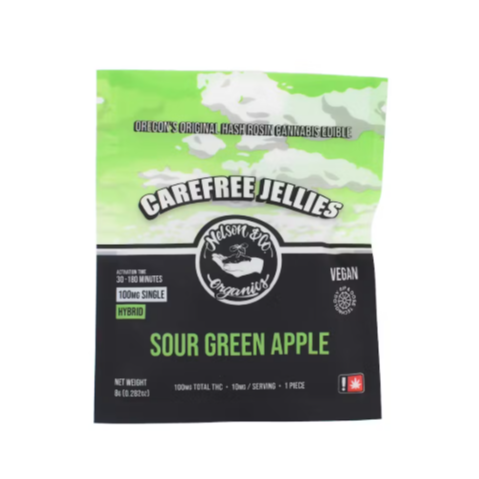 Nelson and Company Organics: Carefree Single Sour Green Apple