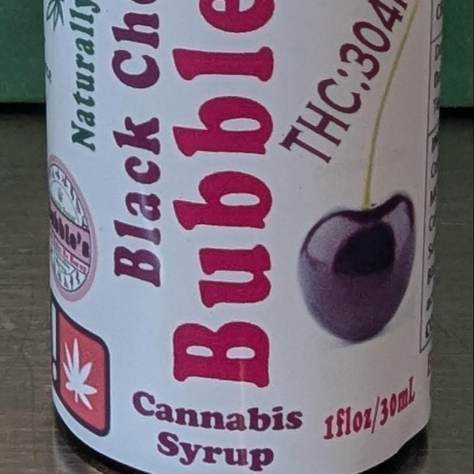 #HASH: Bubbles - Syrup /oz - Black Cherry