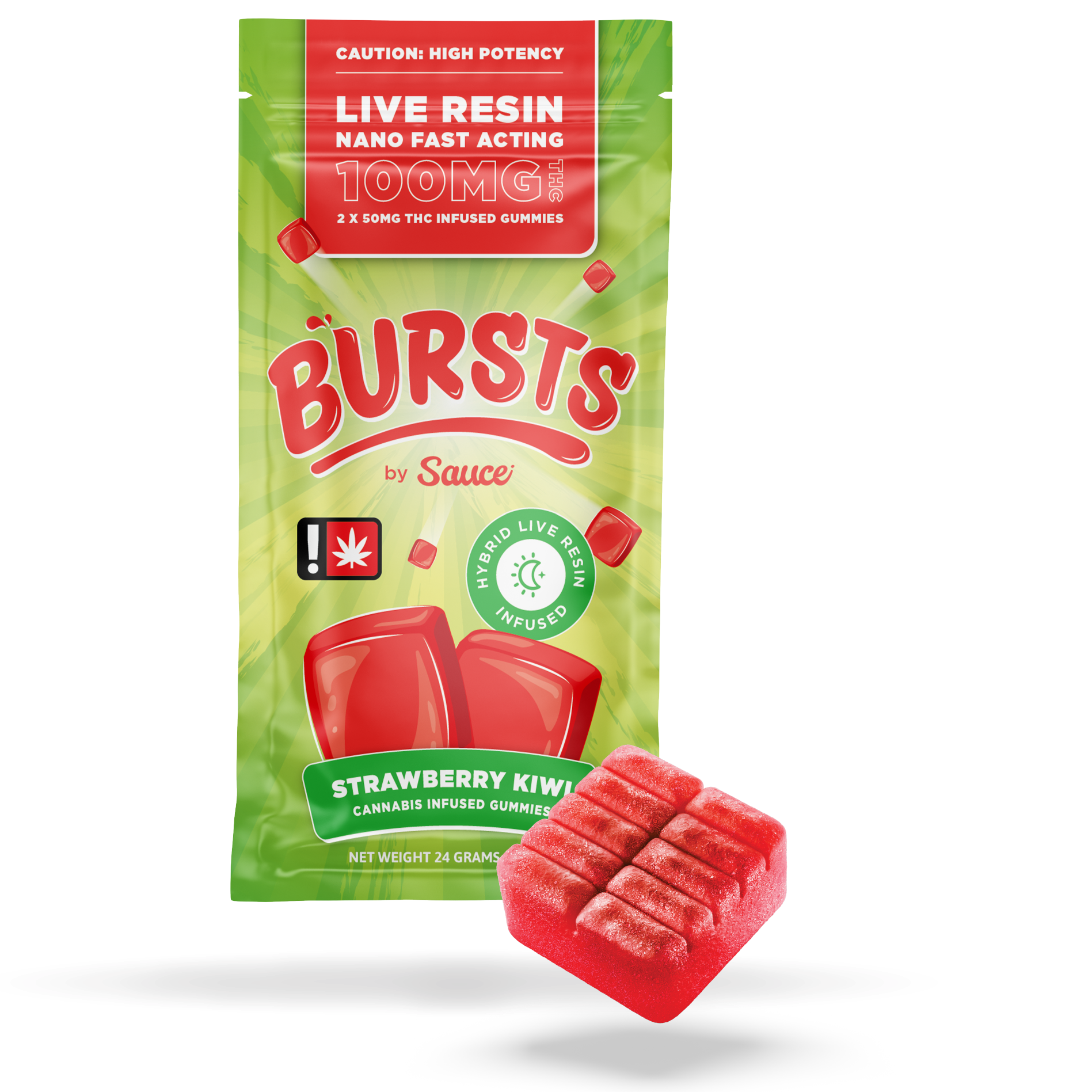 Sauce: > Bursts > Strawberry Kiwi >