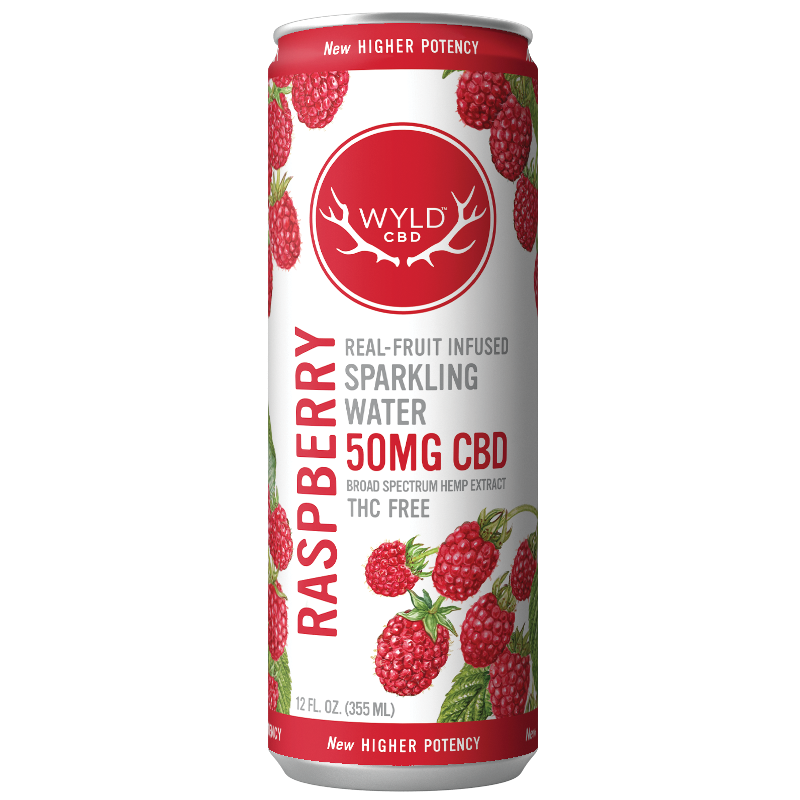Wyld: Raspberry Hemp - Sparkling Water