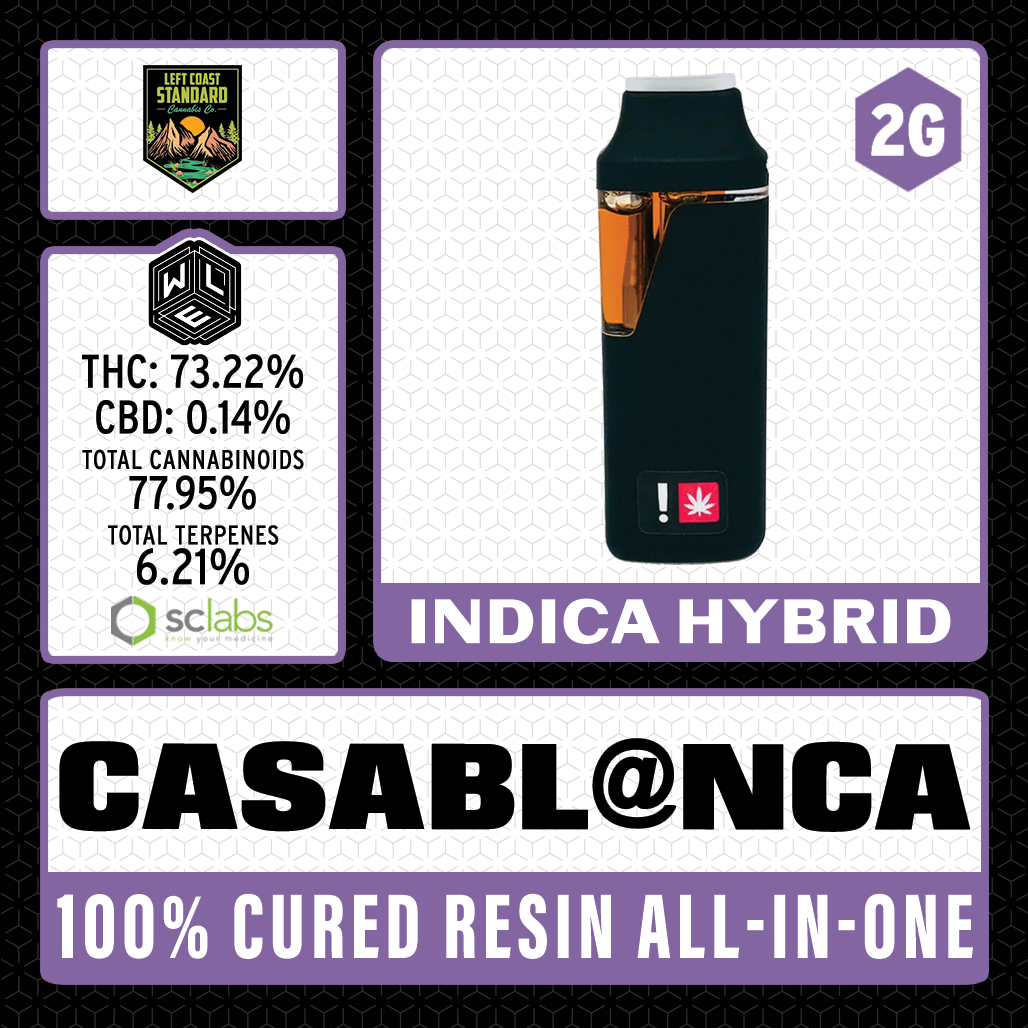 White Label Extracts: Cartridges - Casablanca
