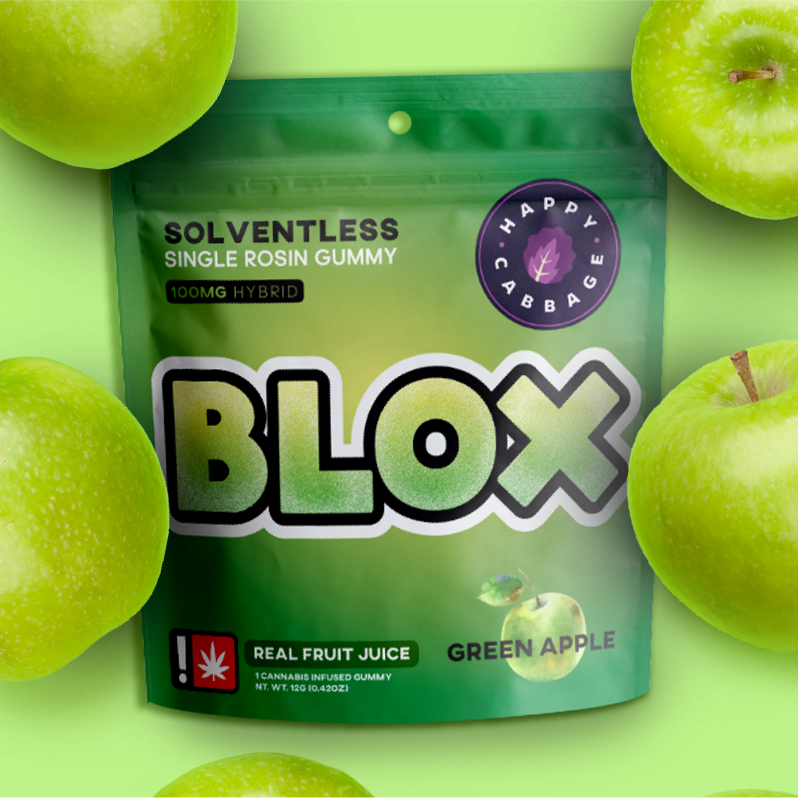 Happy Cabbage Farms: > Blox Single > Green Apple