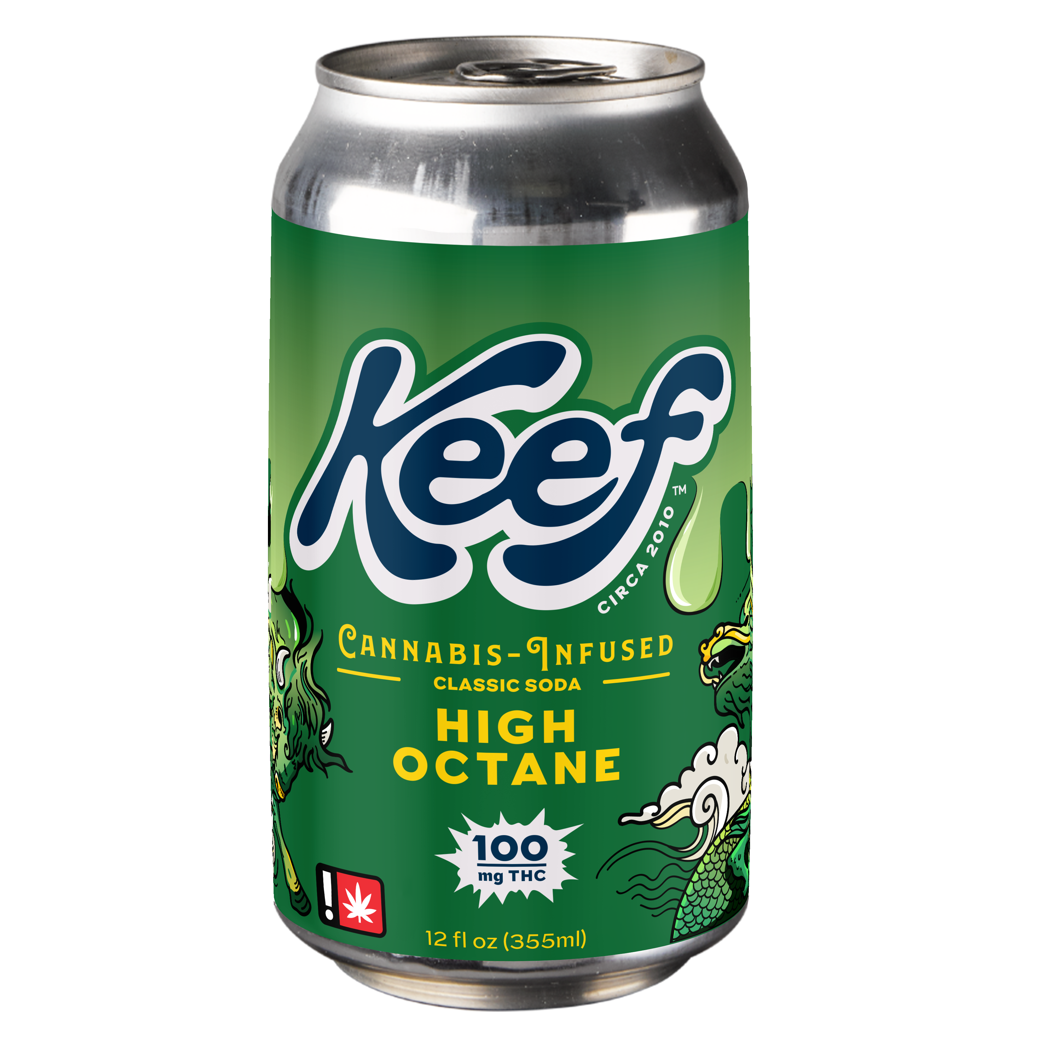 Keef Brands: > Classic Sodas > High Octane Xtreme