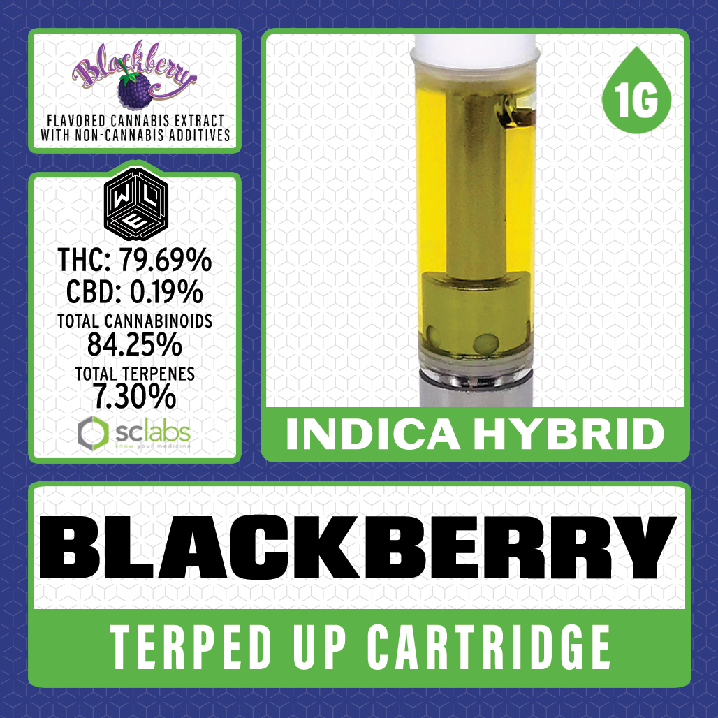 White Label Extracts: Label > > Terped Up > Blackberry Kush