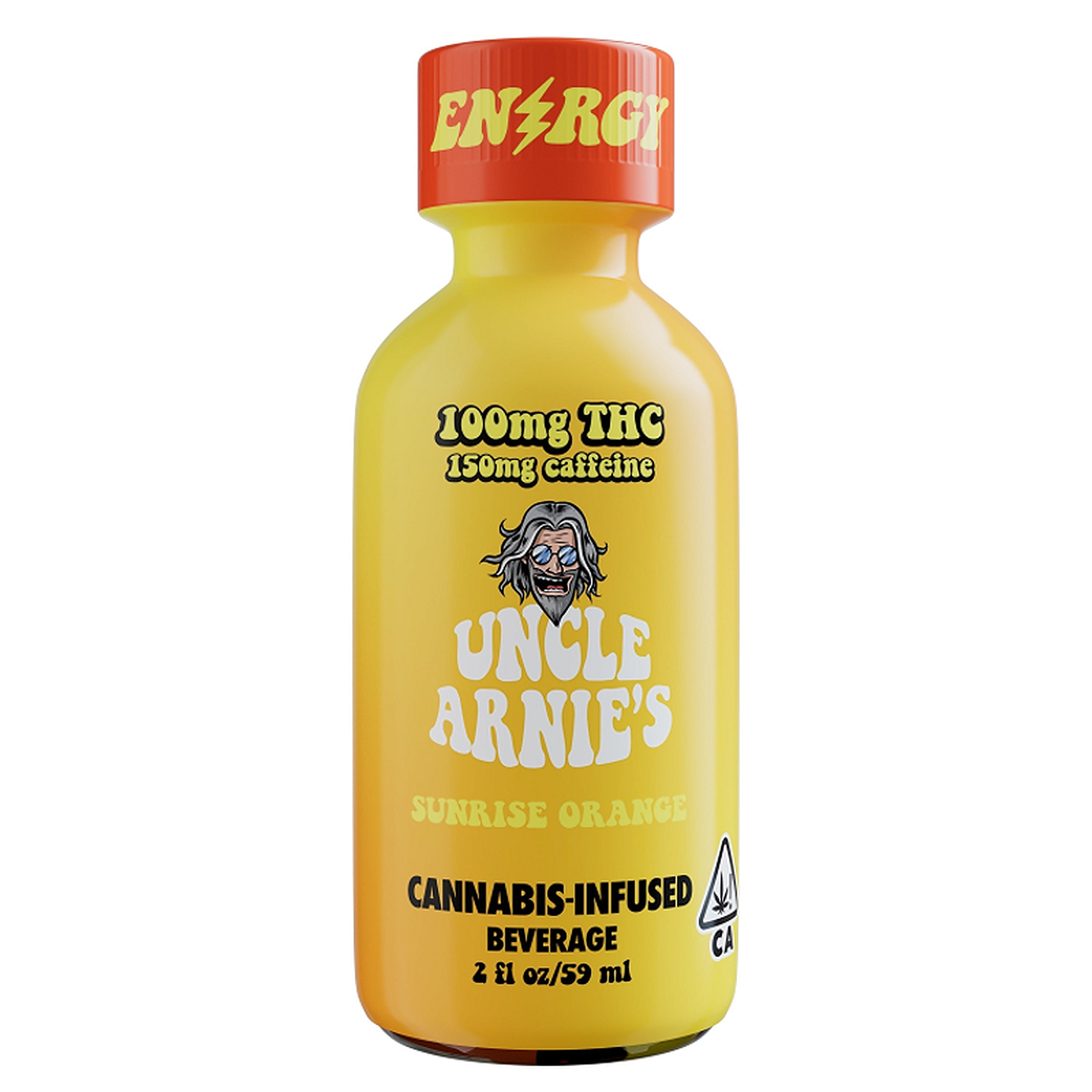 Uncle Arnie's — Beverage Caffeine/ Sunrise Orange