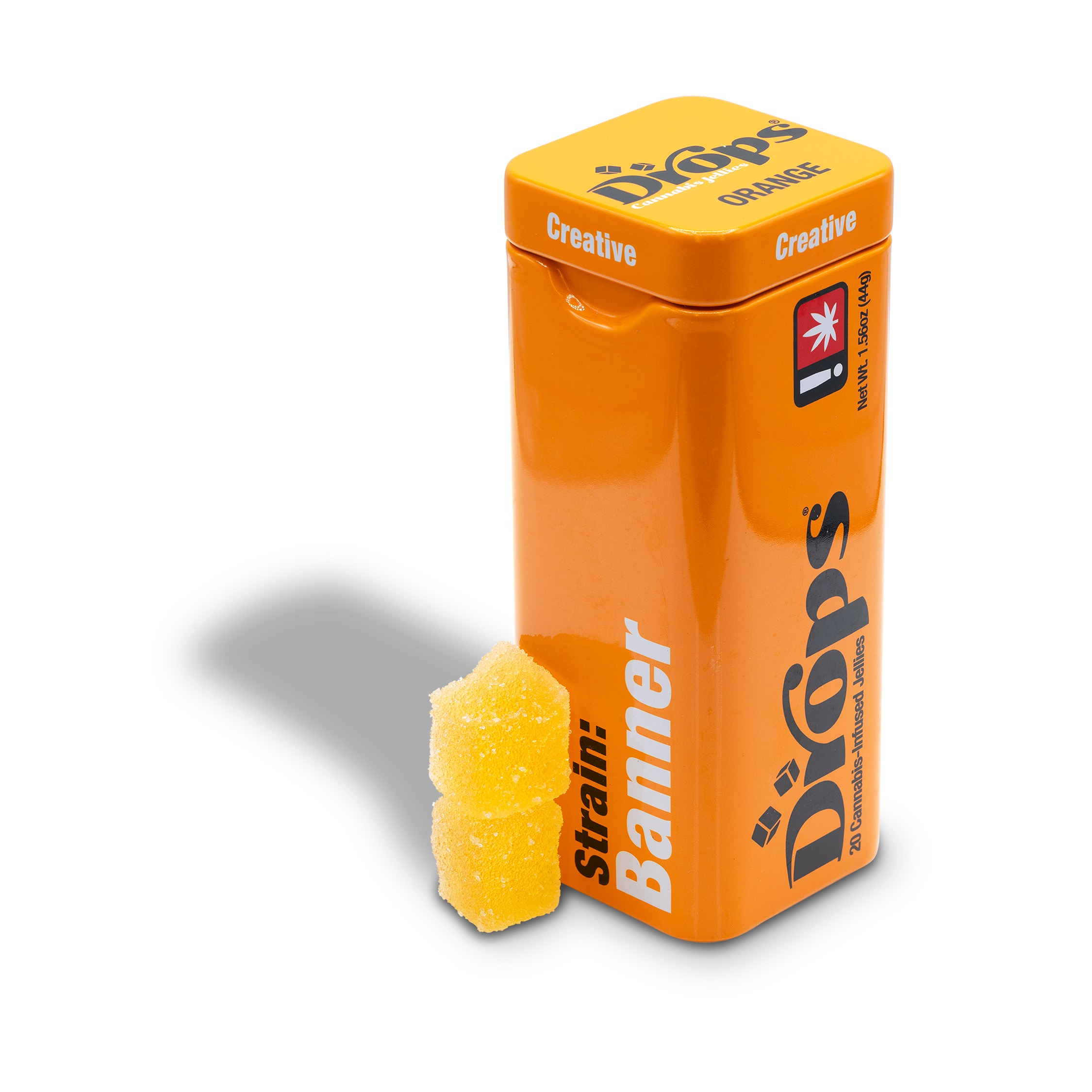 Drops: Orange 20pk 100mg - 1.56oz