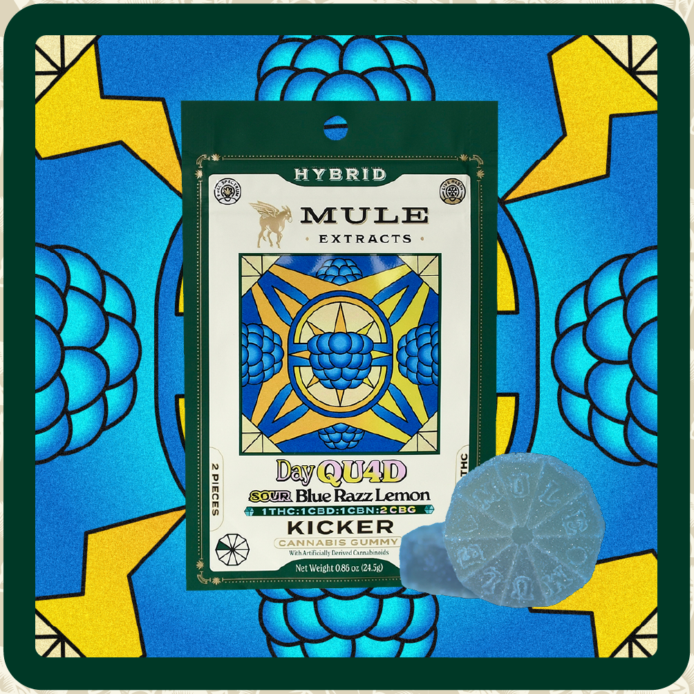 Mule Extracts: Sour Blue Razz Lemon