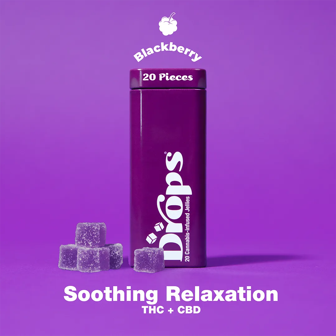 Drops: 20 Piece Blackberry Soothing Relaxation