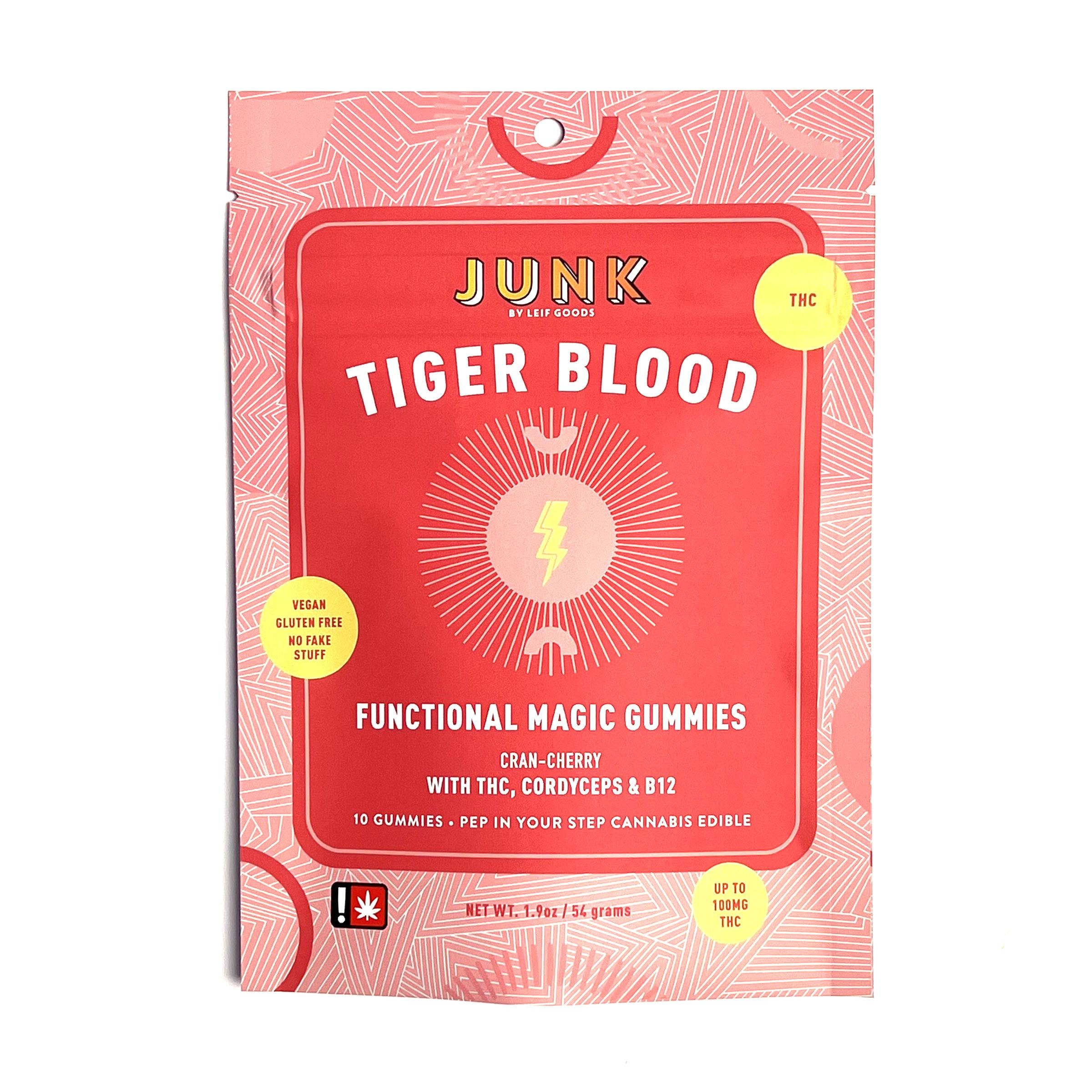 JUNK: Tiger Blood + Adaptogenic Mushrooms