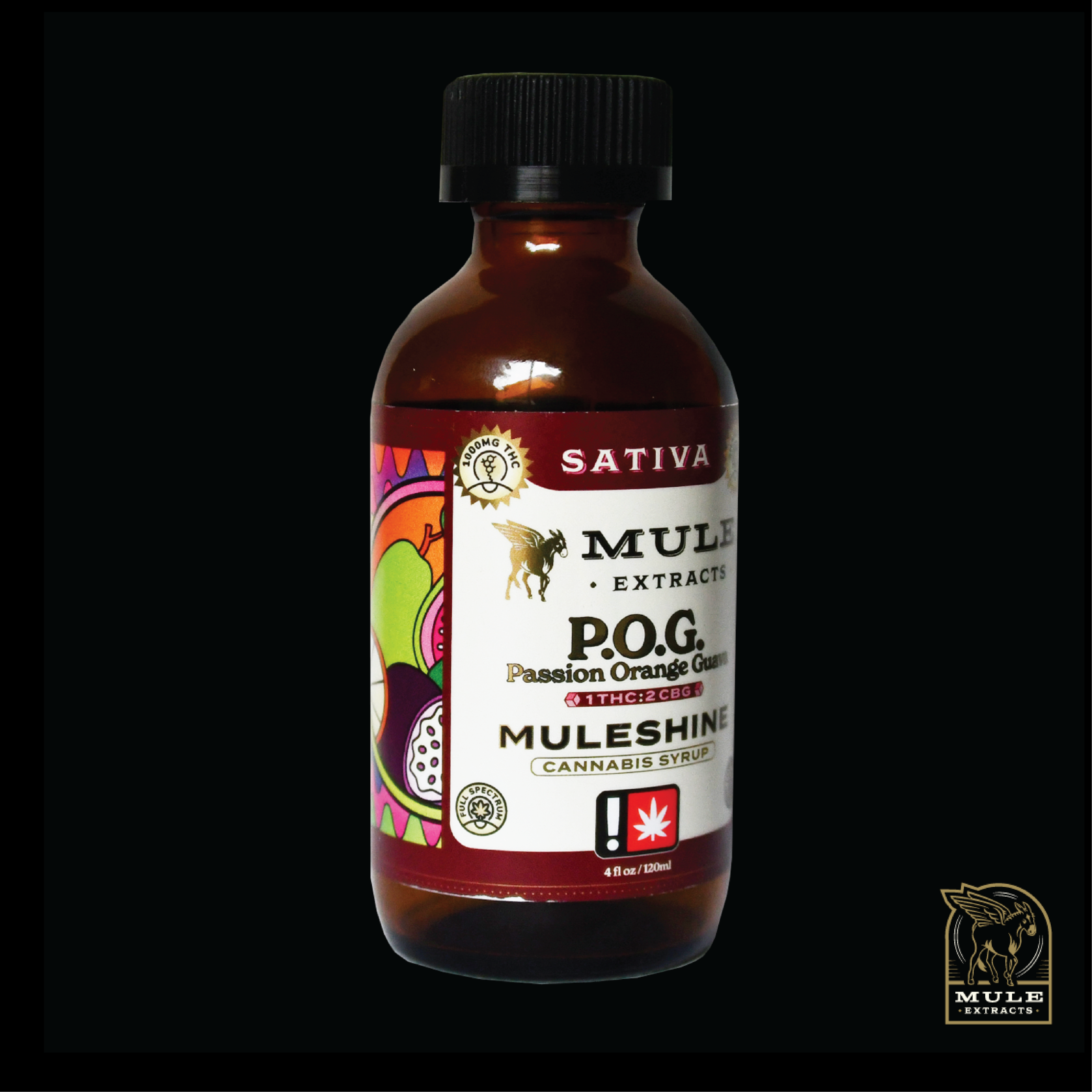 Mule Extracts: Shine Syrup - Pog Muleshine