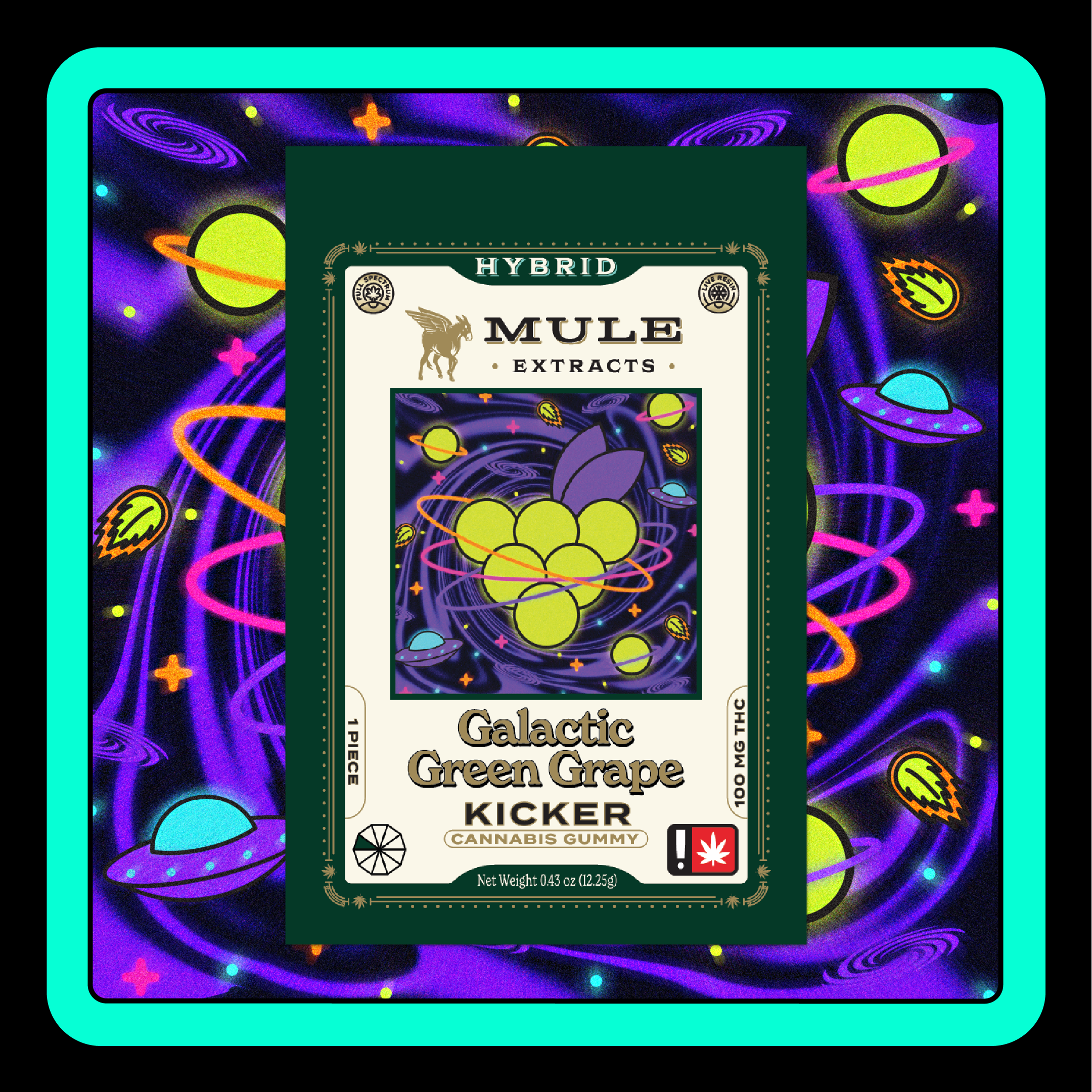 Mule Extracts: Galactic Green Grape
