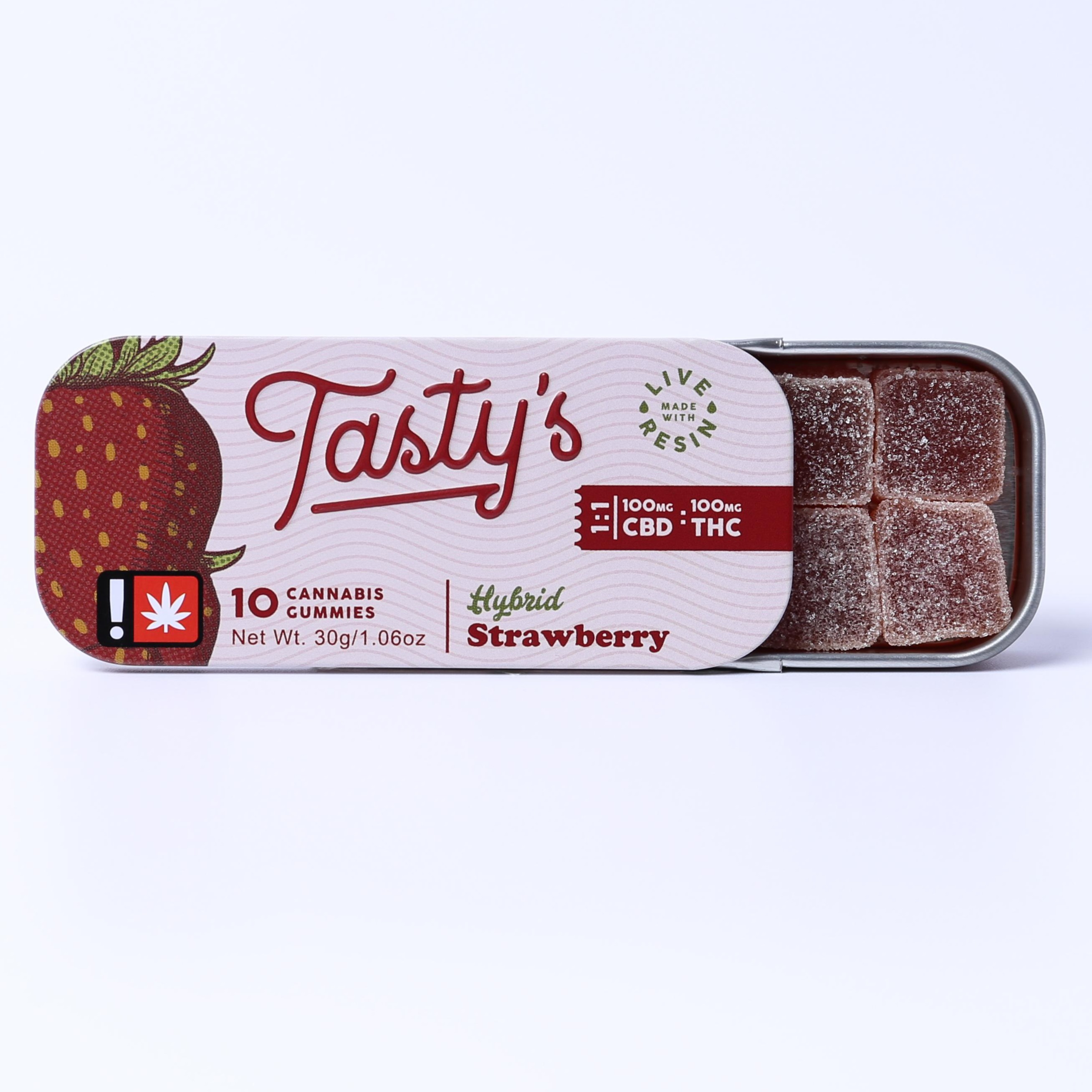 Tasty's: > > > Strawberry - > Cherry Chem