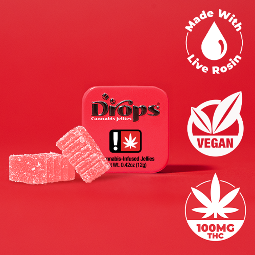 Drops: > 2pc Jellies > Dreamy > Cherry