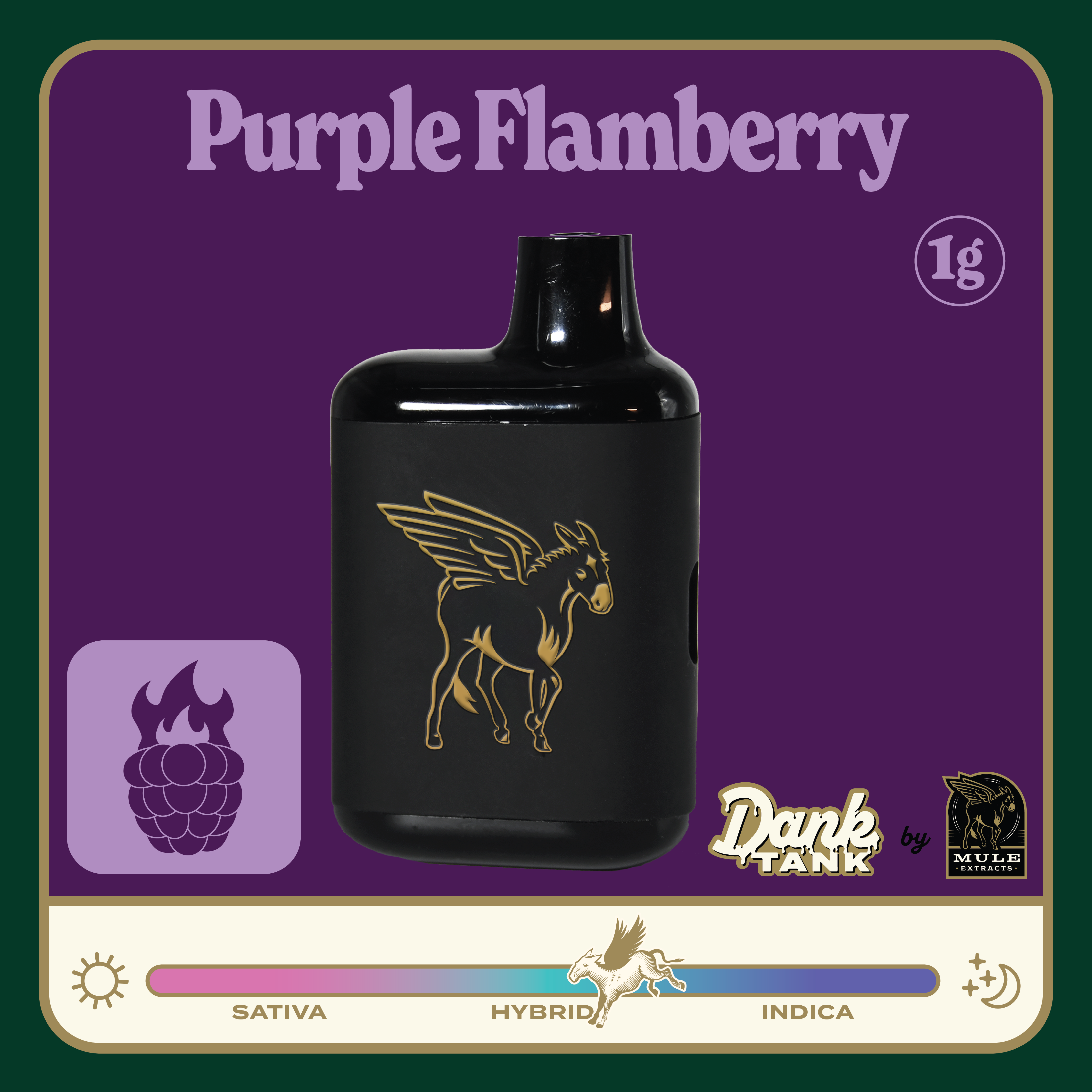 Mule Extracts: Purple Flamberry
