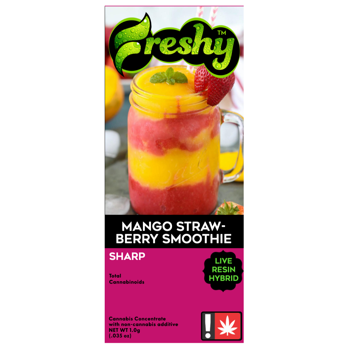 Freshy: Mango Strawberry Smoothie
