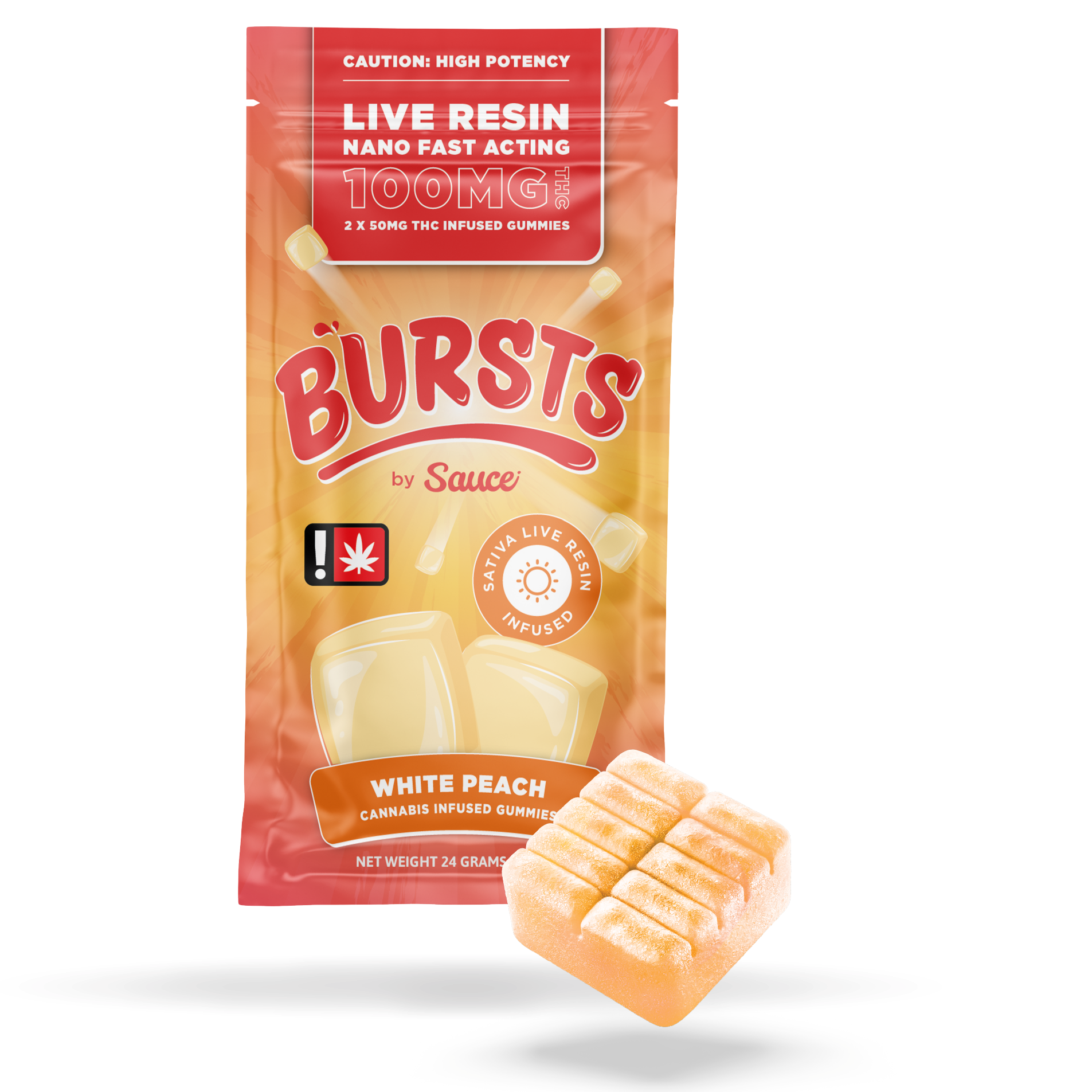 Sauce: > Bursts > White Peach >
