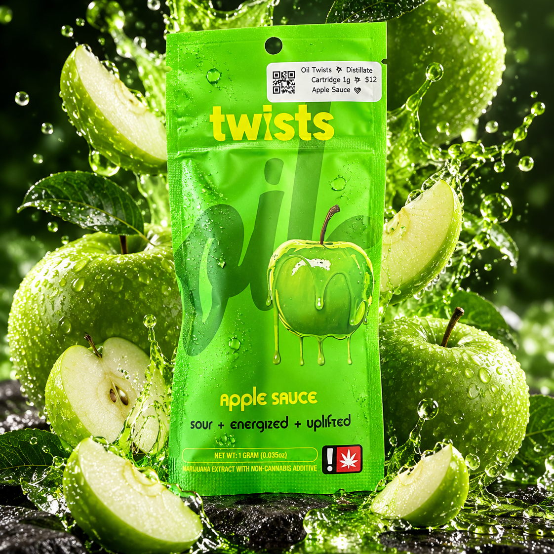 Single Origin: Oil Twists 💥 💥 Apple ❤️