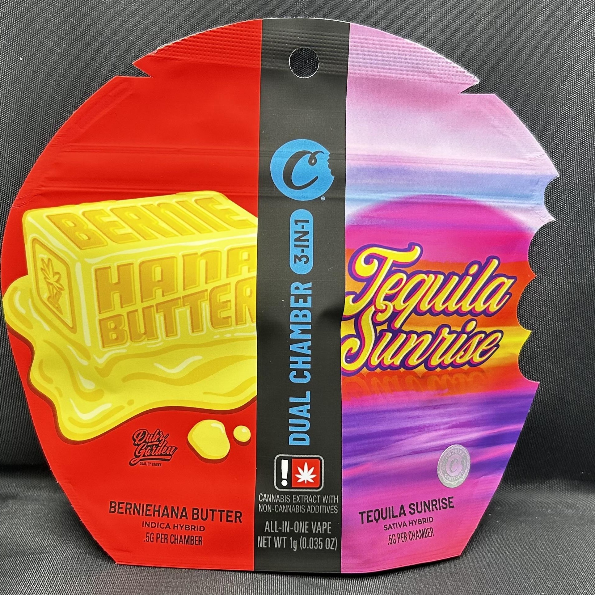 Mr. Hotbox: Cookies Dual - - Berniehana Butter X Tequila Sunrise