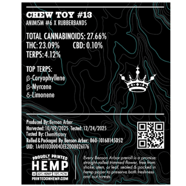 Benson Arbor: Chew Toy #13