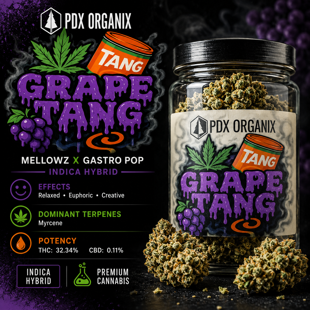 PDX Organics: Grape Tang