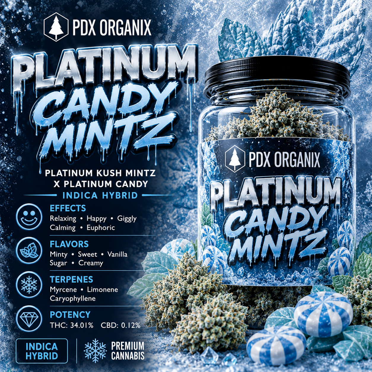 PDX Organics: Platinum Candy