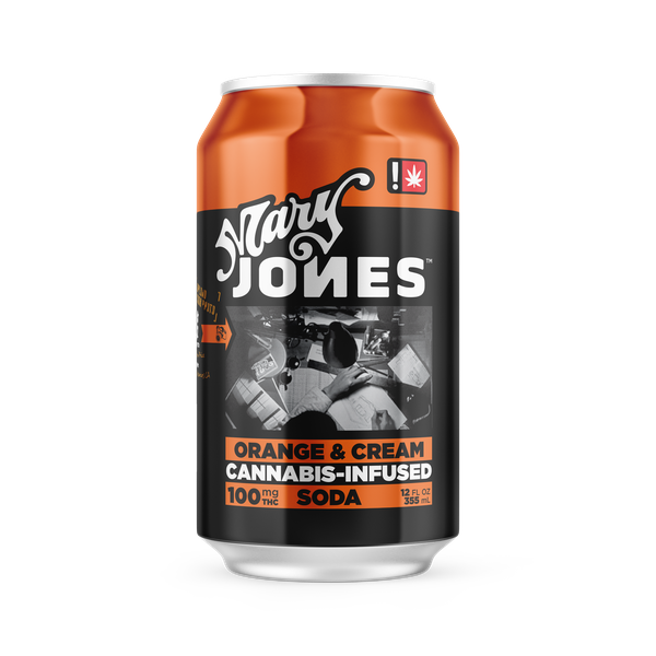 Good Day Distro: Mary Jones - Single Soda - Orange Cream