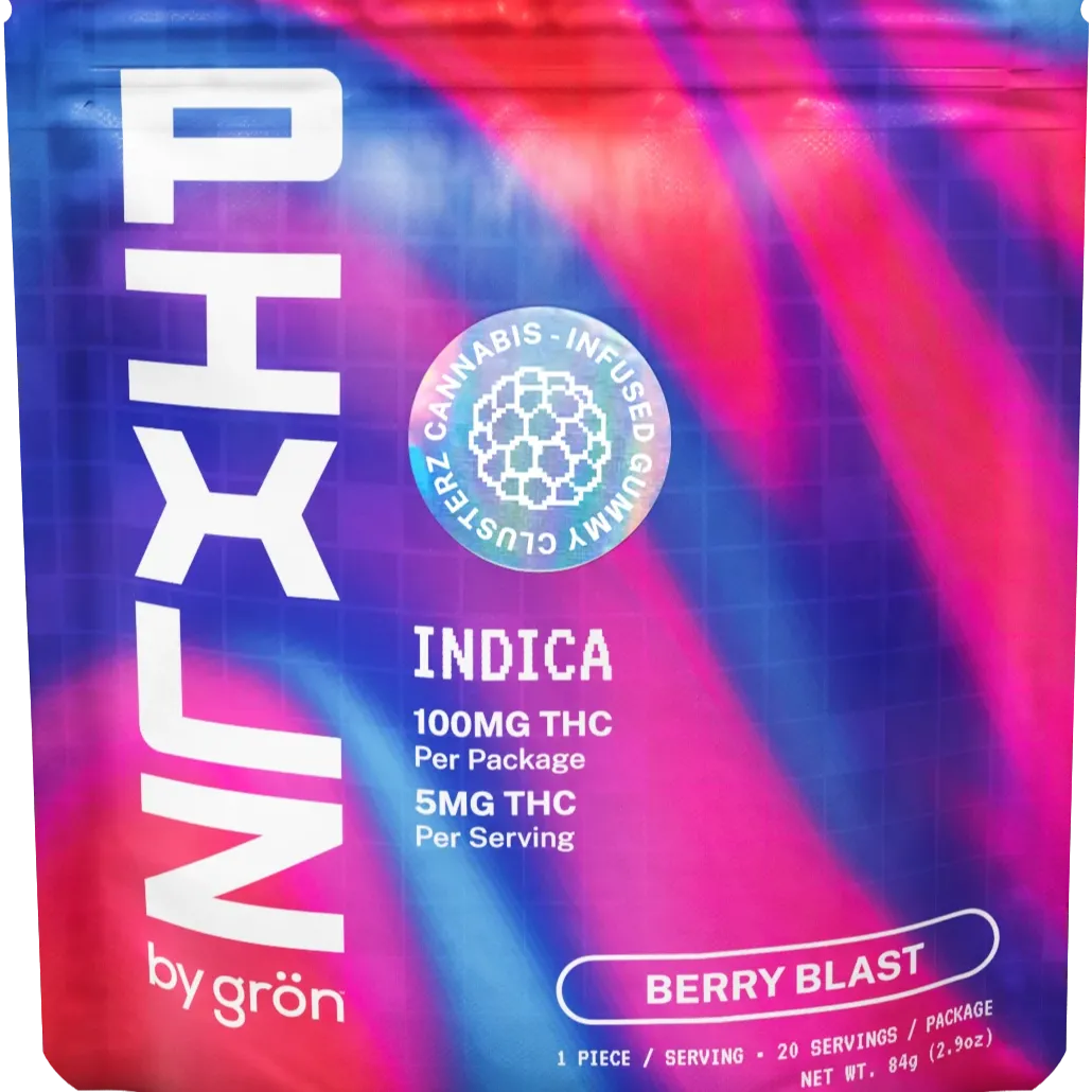 Grön: Gron Pixelz- Berry Blast