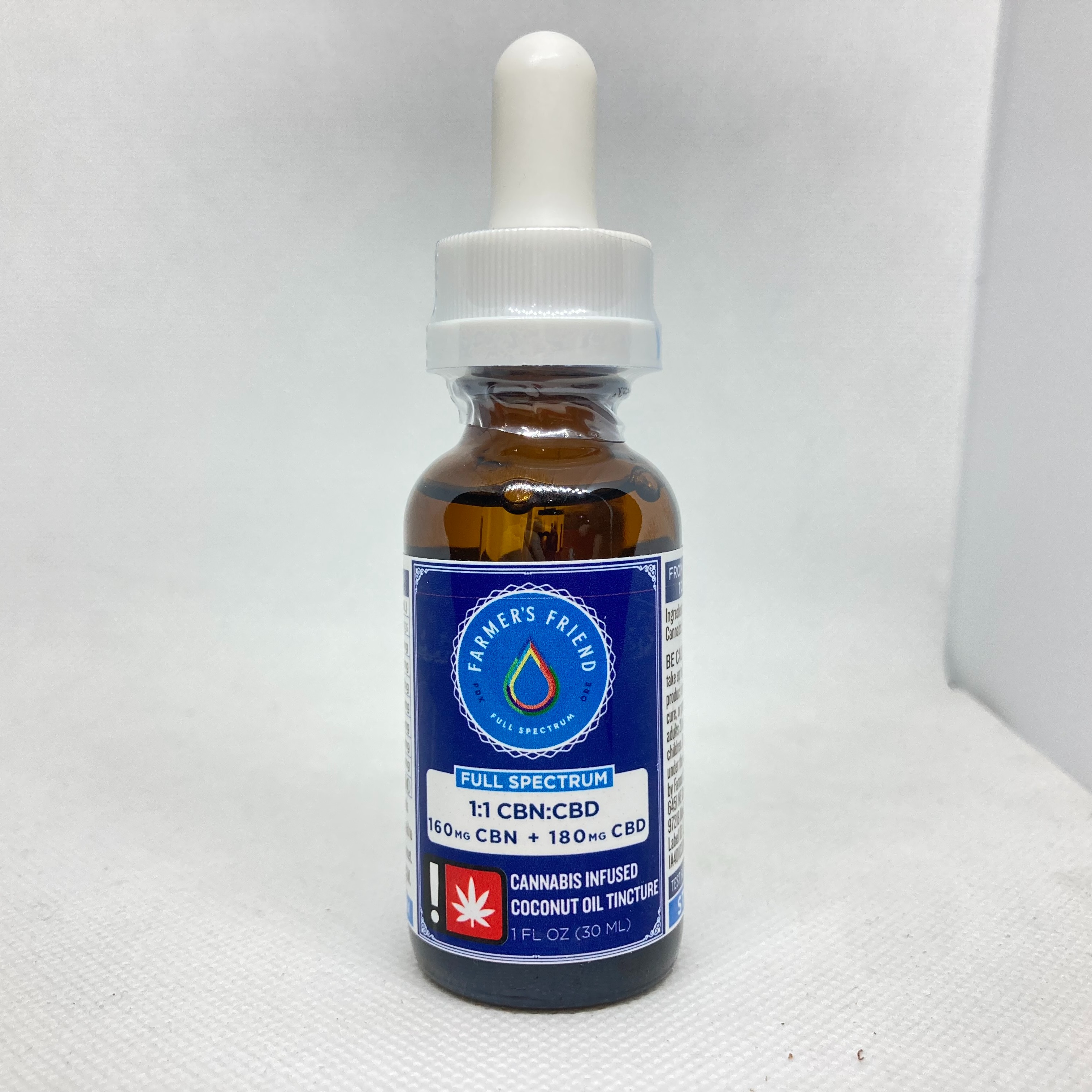 Farmer's Friend Extracts: FFE - Tincture - 1:1 CBN:CBD