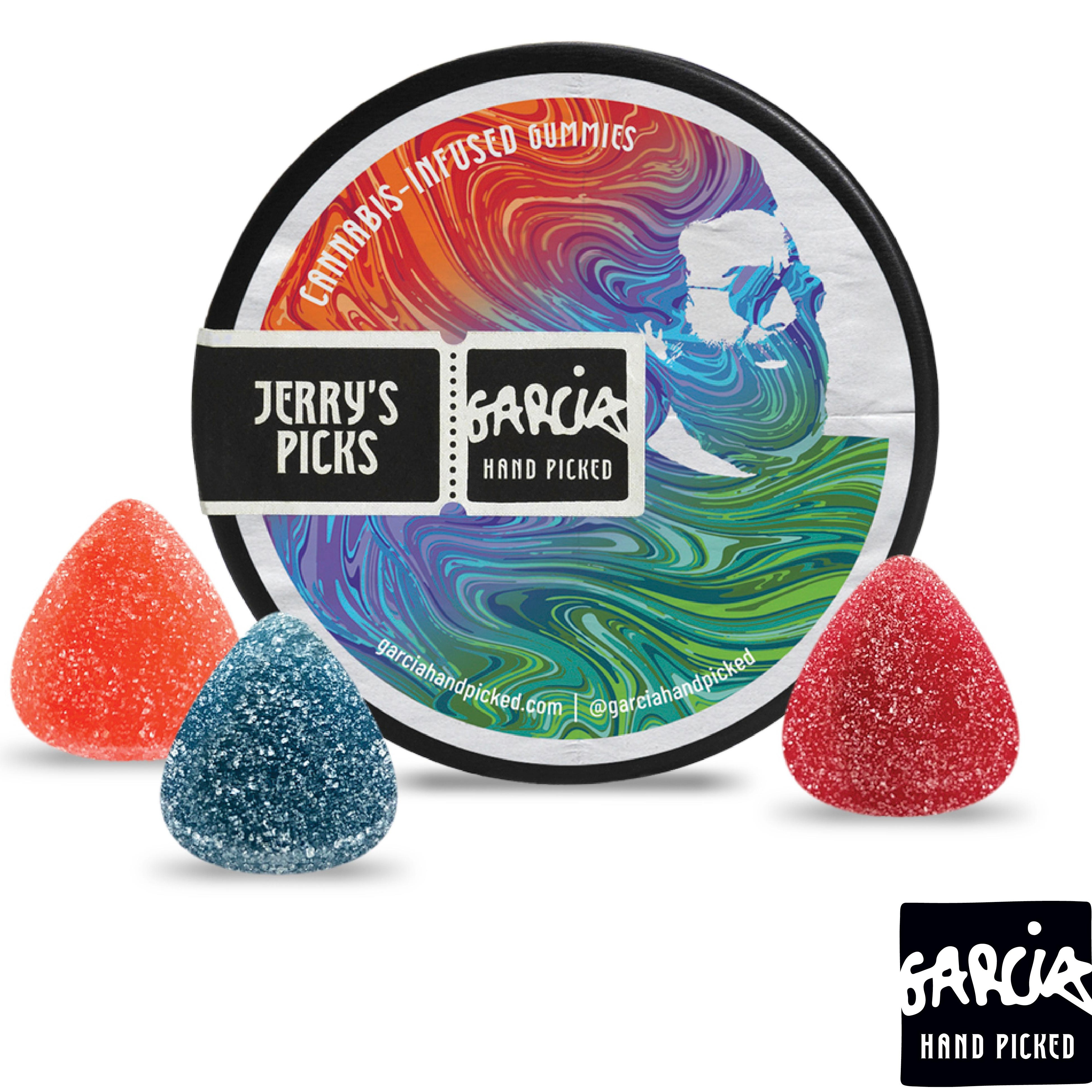 Holistic: Jerry S Guitar Picks - Gummys - - Mixed Berry