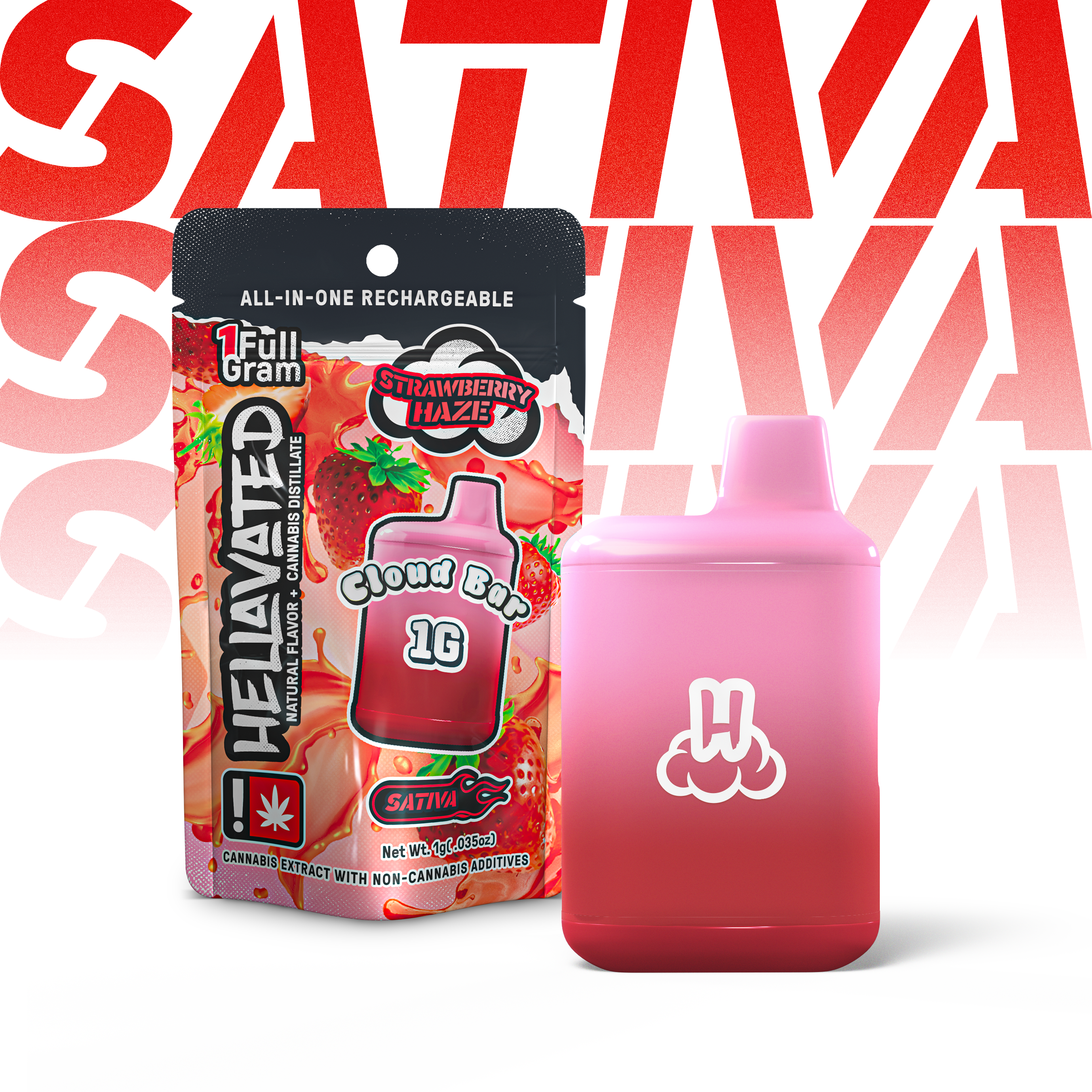 Hellavated: Strawberry Haze