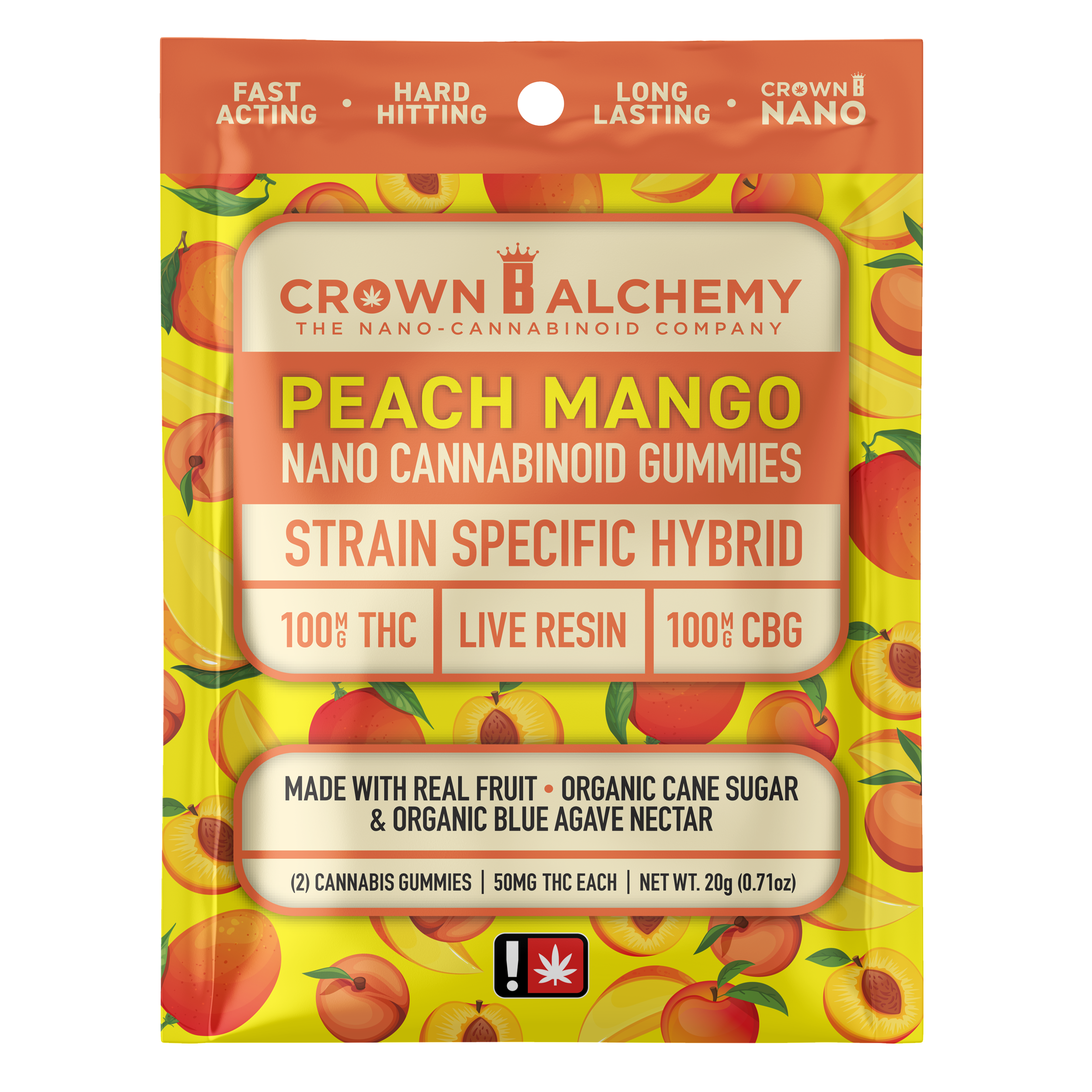 Crown B Alchemy: Peach Mango