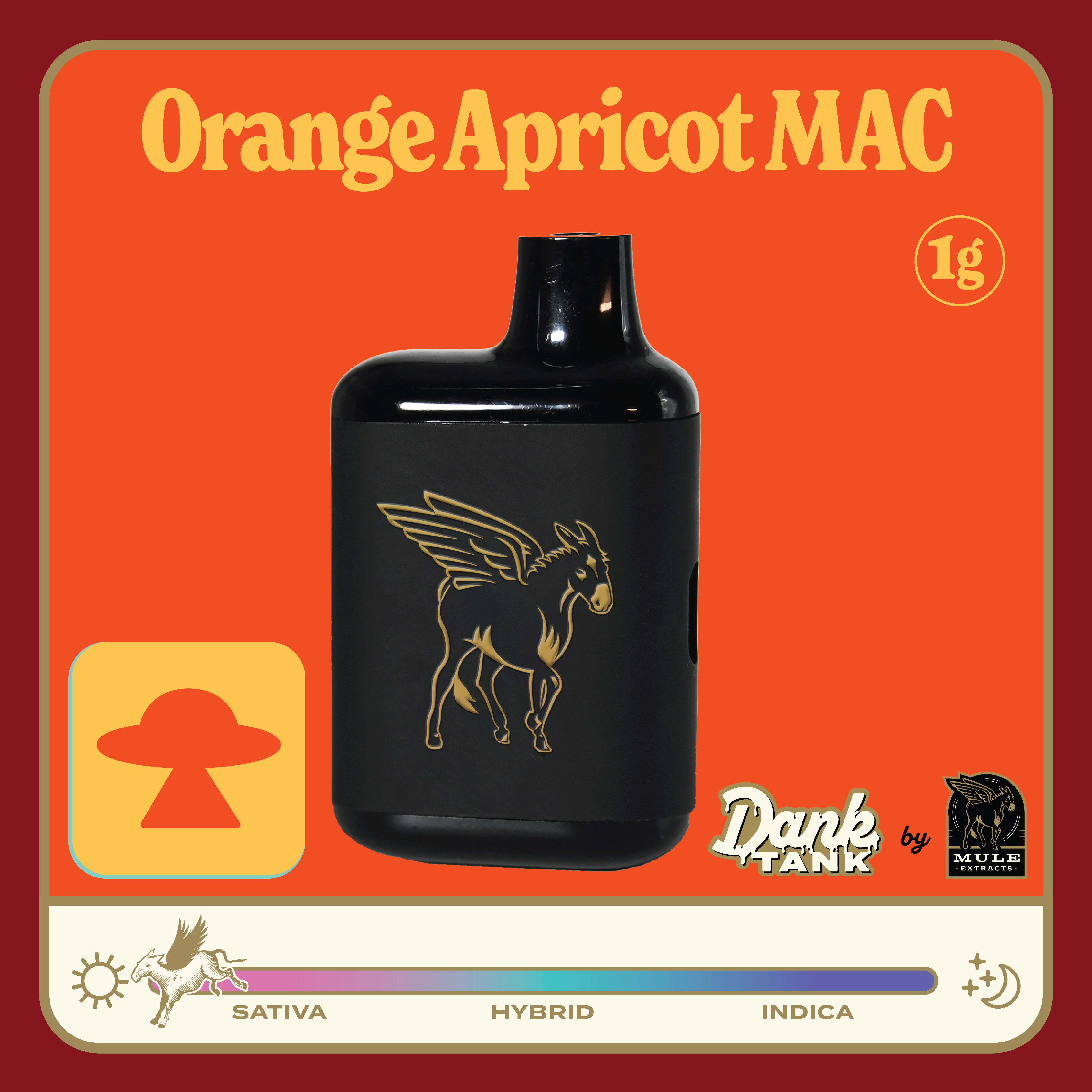 Mule Extracts: Orange Apricot MAC