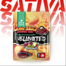 Hellavated: Gummiez - - Spicy Peach 1PC