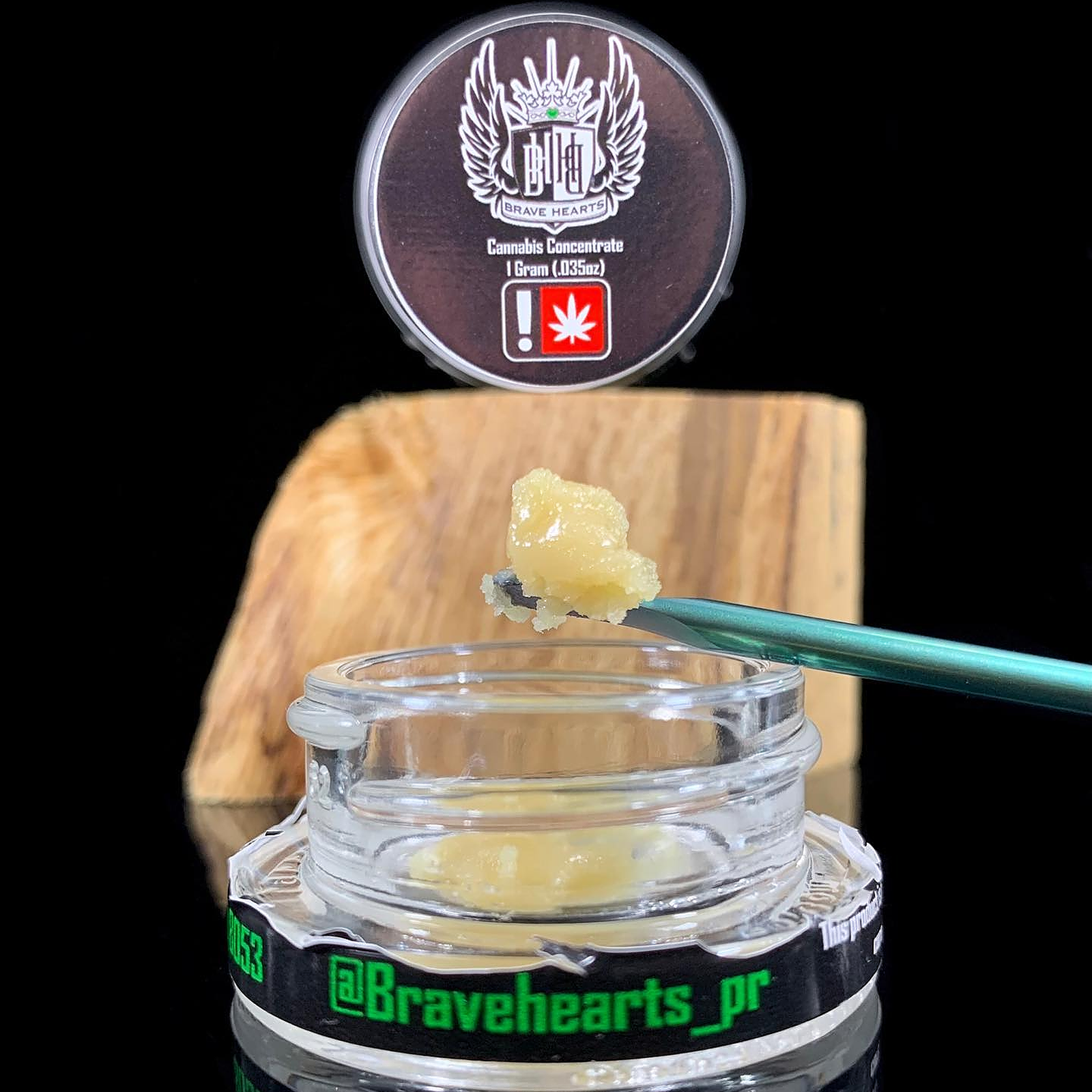 Brave Hearts Private Reserve: Dozsicle 1g Hash Rosin