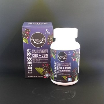 Wyld: Hemp 40pc Elderberry /
