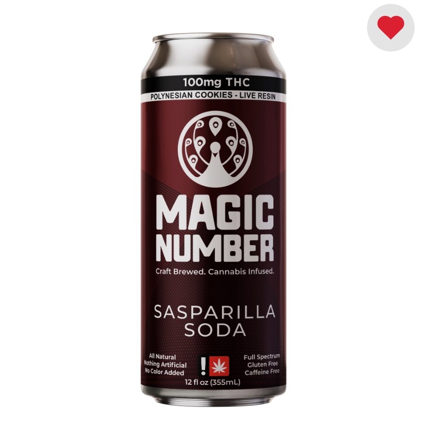Magic Number: Soda - Sasparilla 100mg